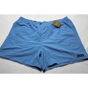 Patagonia Baggies Shorts LAGO BLUE 5" Lined Nylon Men's Size 2XL XXL New NWT